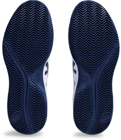 Мужские кроссовки теннисные Asics Gel-Dedicate 8 Clay - white/blue expanse