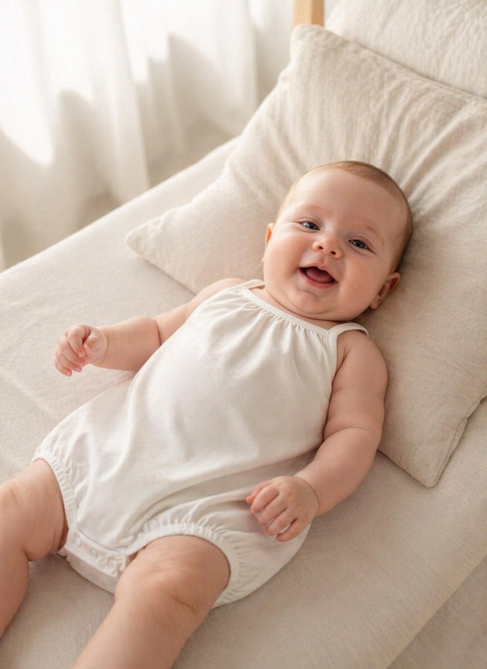 Боди-маечка (экрю)