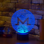 3Д-светильник "Monero" (Монеро)