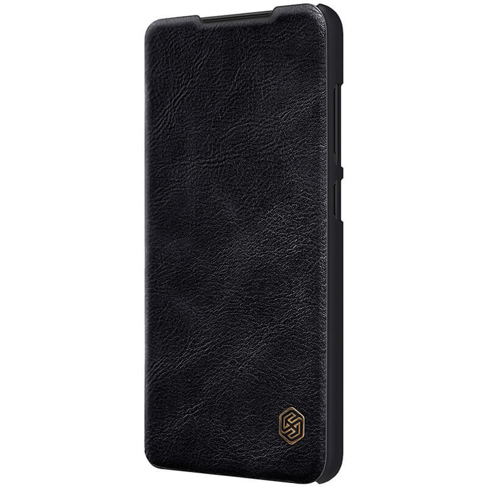 Кожаный чехол-книжка Nillkin Leather Qin Pro для Samsung Galaxy S22 Ultra