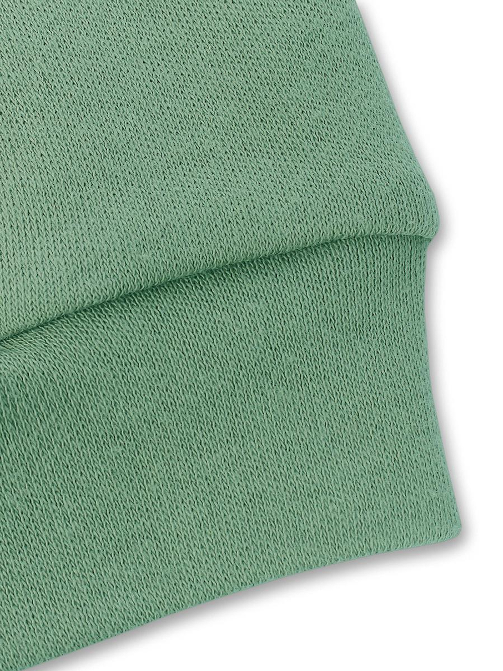 Костюм для девочек (свитшот, шорты) зелёный, р.110 (MINAKU)