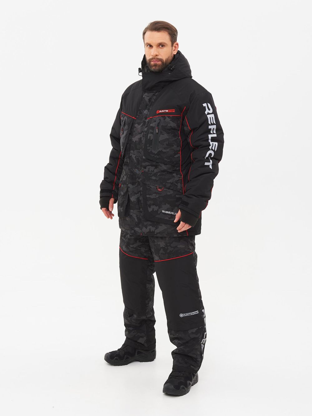 Костюм зимний Siberia Reflect ткань Reflex Membrane цвет Черный