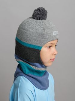 Шлем зимний вязаный (Море) ГУФ