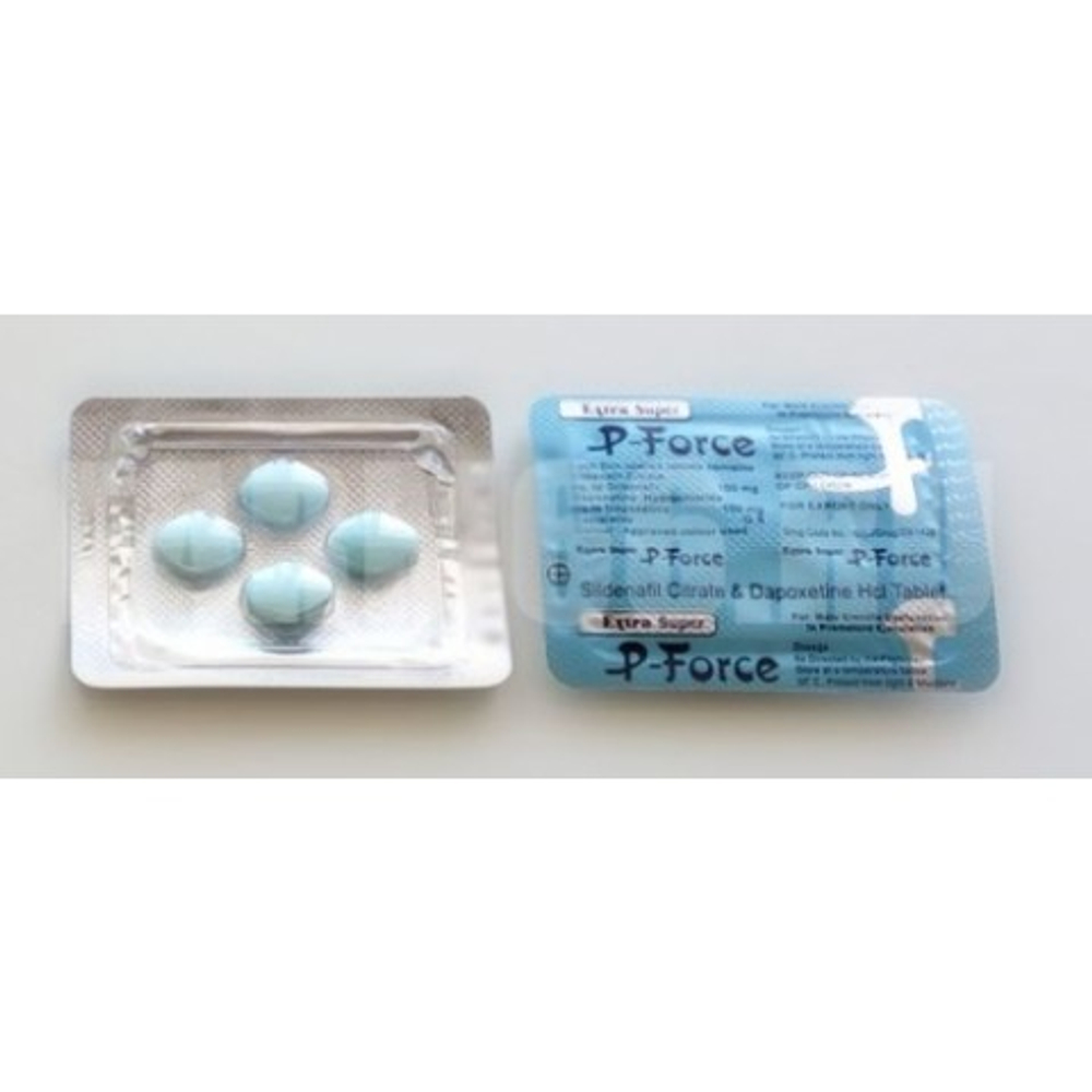 Препарат для улучшения эрекции Extra Super P-Force 100 mg (4 таб.)