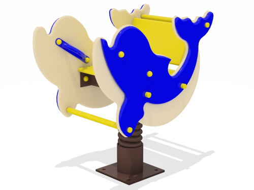 Качалка на пружине «Дельфин» (4121)