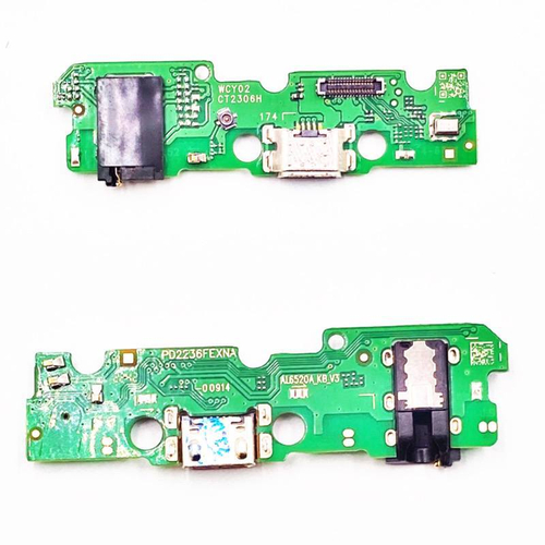 Шлейф для Vivo Y02 на системный разъем/разъем гарнитуры/микрофон