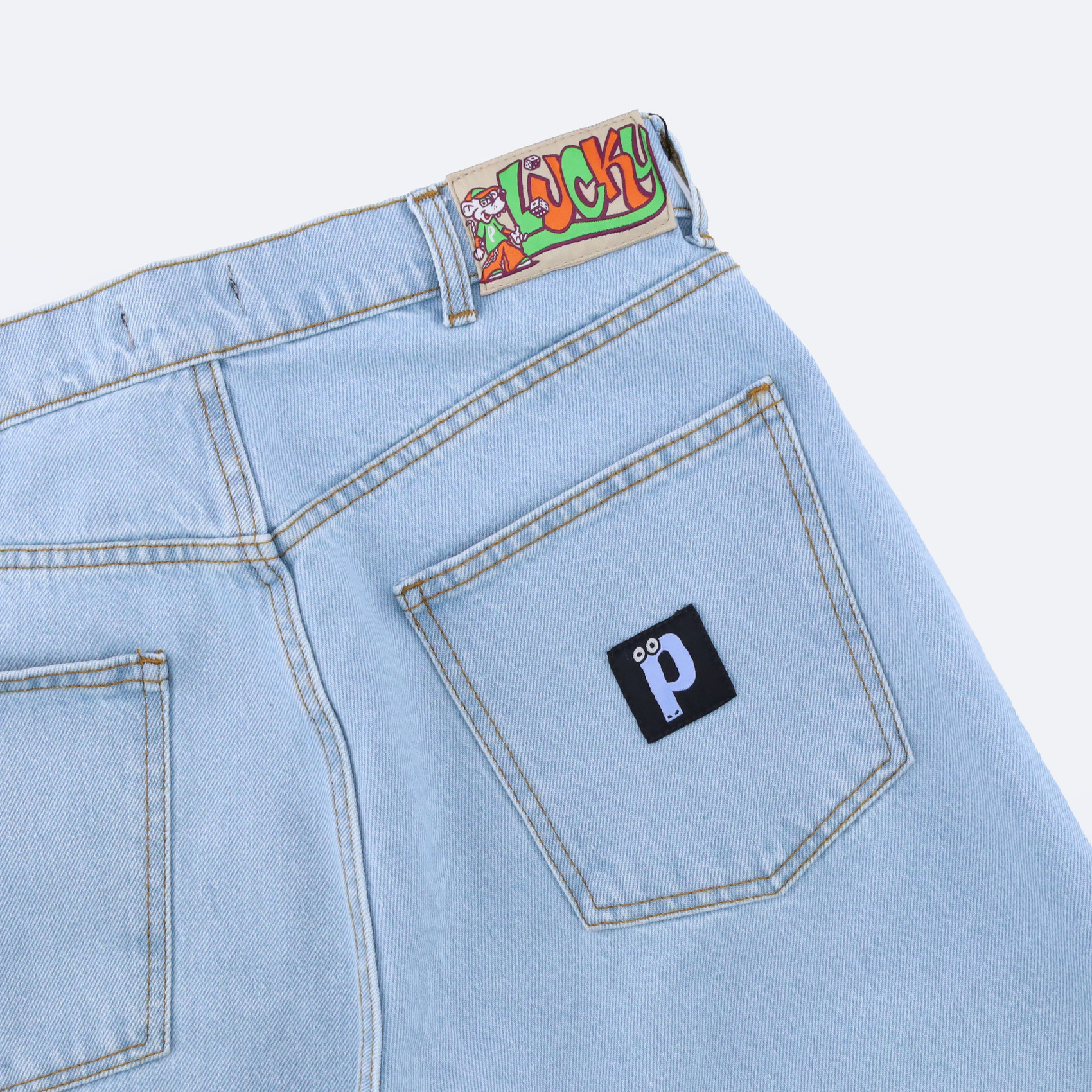 Джинсы Postaments Lucky (light blue) артикул: - купить в магазине Дайс