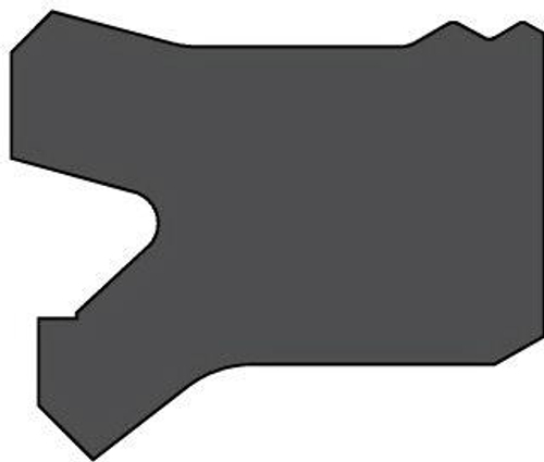 A181-045 U-образное штоковое уплотнение 45-55-7