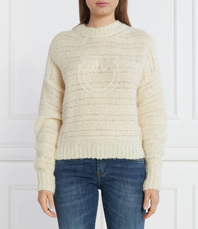 Хлопковый свитер Pinko - бежевый(102248 A1CK)