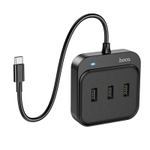 USB Hub Port HOCO HB31 Easy 4-in-1 converter (Type-C to USB2.0*4) 0.2M