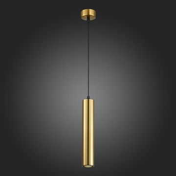 ST151.303.01 Светильник подвесной Золотистый GU10 1*50W  IP20 D54xH290 220V Без ламп Подвесные светильники