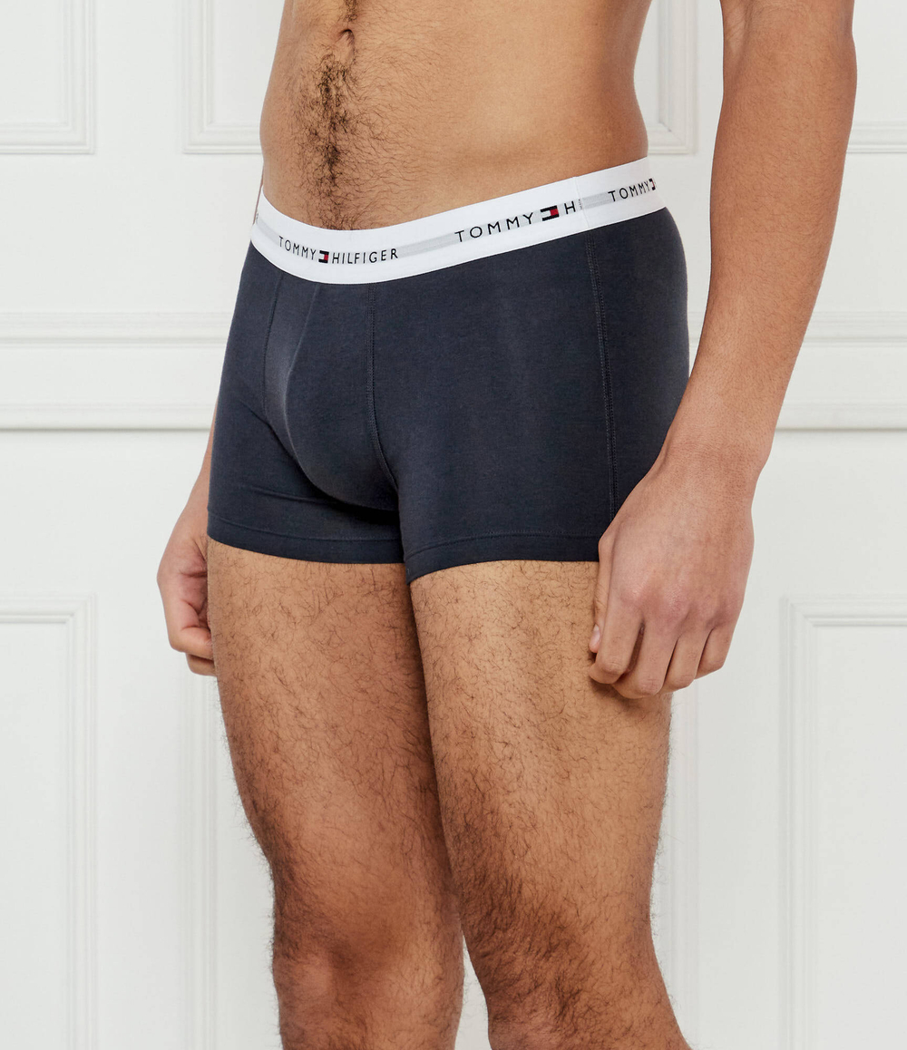 Трусики-боксеры 3шт. Tommy Hilfiger - темно-синий(UM0UM02768)