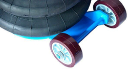 Домкрат 2 т 2-секционный T08102A пневматический с ручкой AE&T