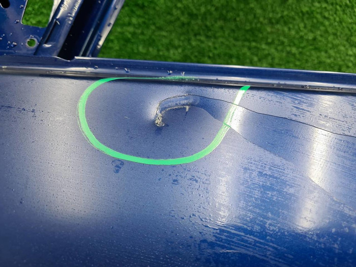 Дверь передняя левая Mercedes GLC C253 (2016-2023)