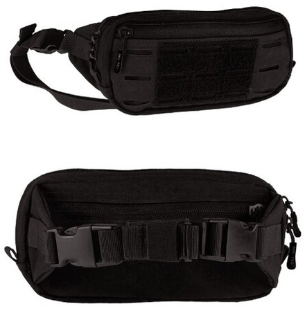 Сумка поясная LASER CUT Mil-Tec Black