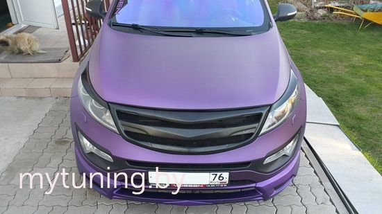 Накладка JSW переднего бампера для Kia Sportage III