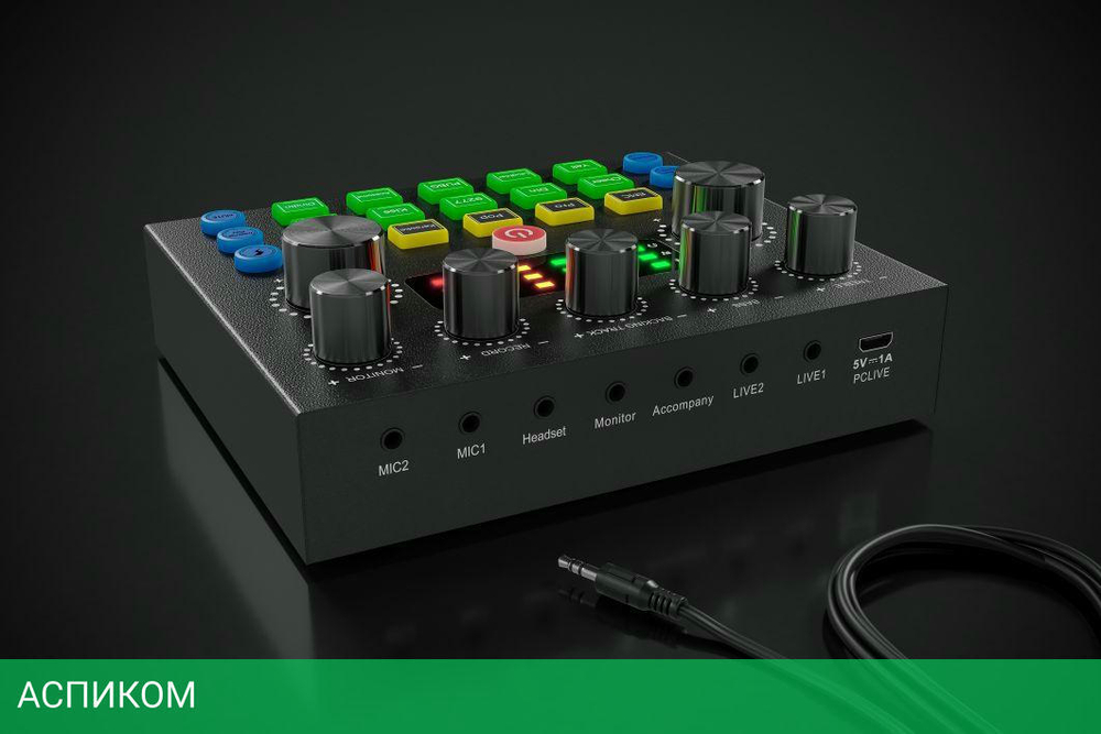 Микрофон Oklick SM-600G черный (1796784)