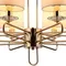 Люстра потолочная ILLUMICO E14  IL6196-8P-17 GD