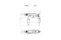 Ударная дрель Metabo SBE 780-2 (600781500)