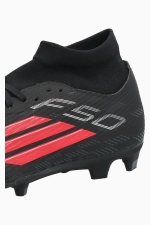 Бутсы adidas F50 League Mid FG/MG - черный