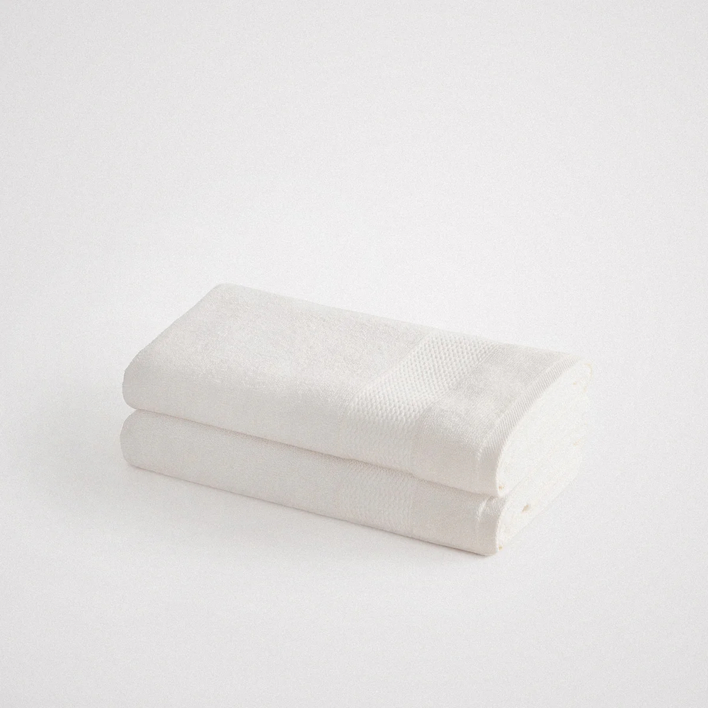 Полотенце из органического хлопка Lara 50х90 кремовый