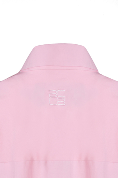 «Evi’s shirt» Базовая рубашка из плотного хлопка с галстуком.