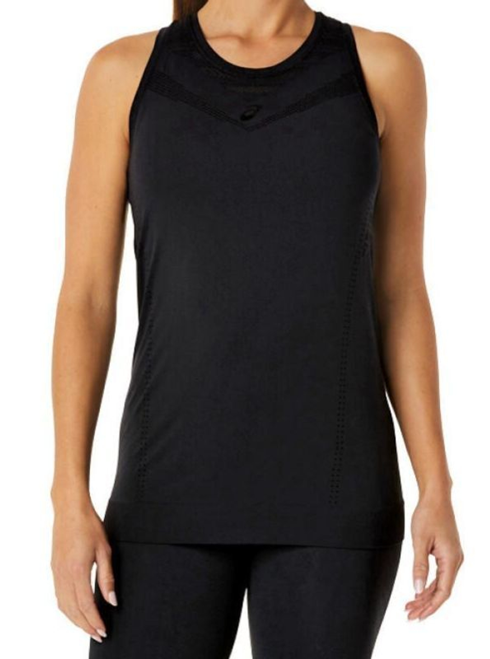 Женский топ теннисный Asics Sameless Racer Back - performance black