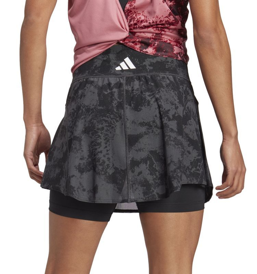 Теннисная юбка Adidas Paris Match Skirt - серый