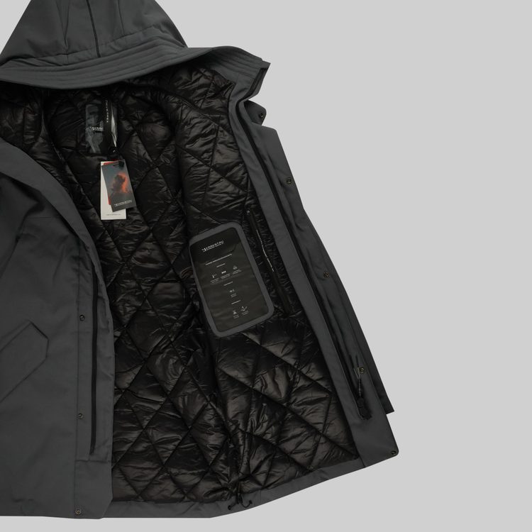 Парка мужская Krakatau QM378-26 Marcasite артикул:QM378-26 - купить в магазине Дайс