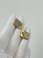 Запонки биколор YSL