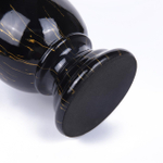 8219/1T CLASSI (В 2-Х КОРОБКАХ) LN25 379 черный, керамика/текстиль Настольная лампа Е27 1*60W 220V SHARLIN