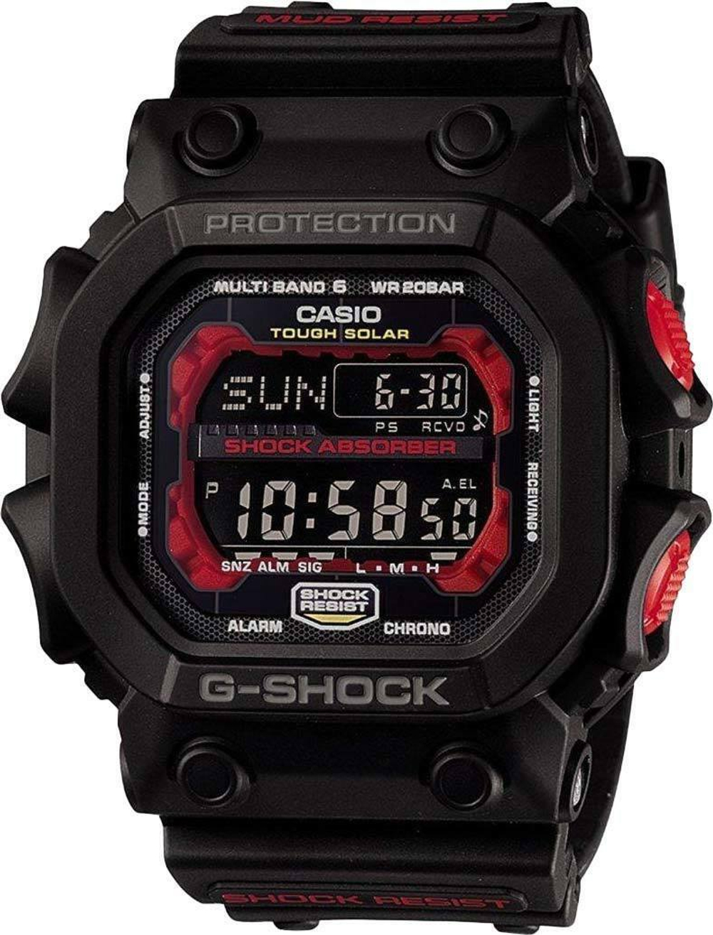 Японские наручные часы Casio G-SHOCK GXW-56-1AER с хронографом