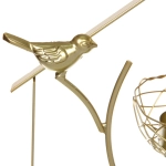 Подсвечник «ШАРМ - Лесное волшебство» 16*9,35*19,5 см, золото