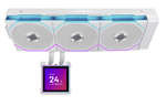 Водяное охлаждение для CPU Lian Li HydroShift II LCD-S 360 TL 3x120mm White G89.GHS2LCDS36TW.00