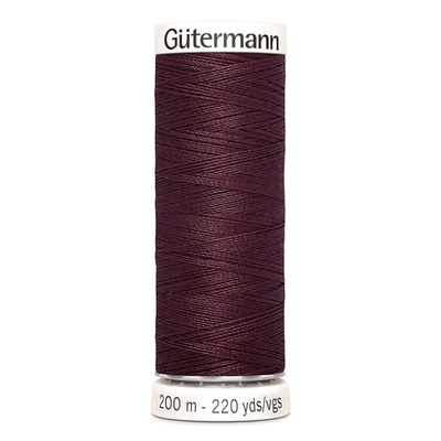 01 Нить Sew-All 100/200 м для всех материалов, 100% полиэстер Gutermann 748277 (130 т.марсала)