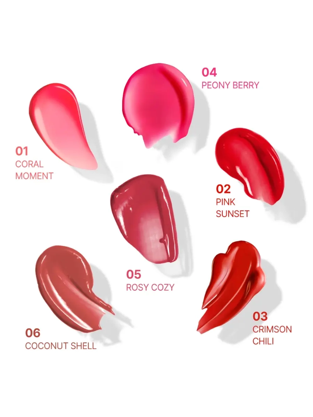 Y.N.M - БАЛЬЗАМ ДЛЯ ГУБ CANDY GLOSS BALM 03 CRIMSON CHILI, 3 ГР