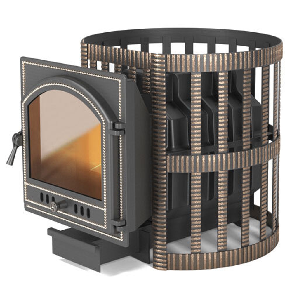 Банная печь Везувий Легенда Ретро 24 Ковка (205)