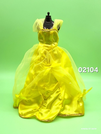 Одежда для куклы Барби платье Дисней 90х 02104