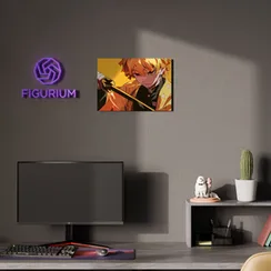 Постер Zenitsu Agatsuma - Demon Slayer