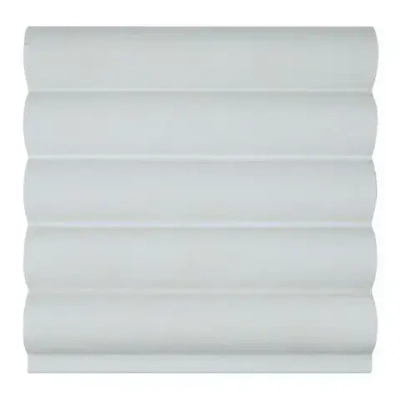 Стеновая панель 3D RAIL EAST (2700х120х12мм) Бриз Белая