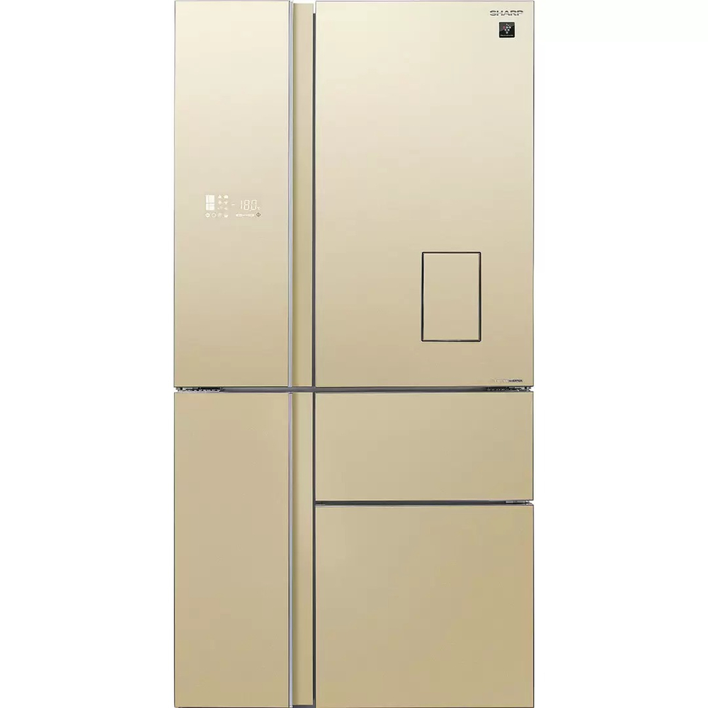 Холодильник Sharp SJ-WX99A-CH 5-ти дверный холодильник с многотемпературной камерой, автоматическим льдогенератором и диспенсером для охлаждения питьевой воды. Инверторный компрессор и уникальная технология очистки и ионизации воздуха Plasmacluster IO
