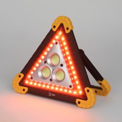 Фонарь автомобильный ЭРА AA-801 аккумуляторный, светодиодный, аварийный знак [15 Вт, COB+LED, power bank]