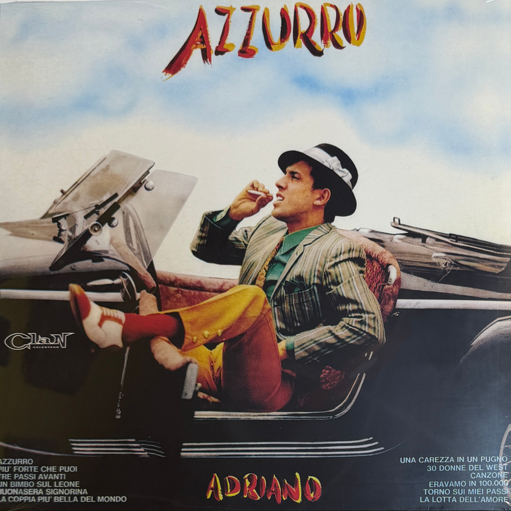 Adriano Celentano ‎– Azzurro / Una Carezza In Un Pugno (Италия 2024г.) Т