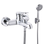 Смеситель для ванны V023531 однорычажный, короткий излив