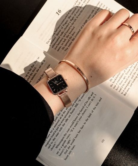 Наручные часы Daniel Wellington Quadro Studio DW00100518 22x22мм