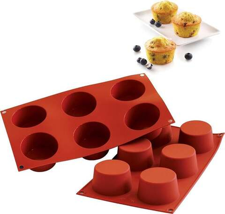 Форма для запекания Silikomart Forma do muffinow Sf102 Medium Muffin, круглая, силикон
