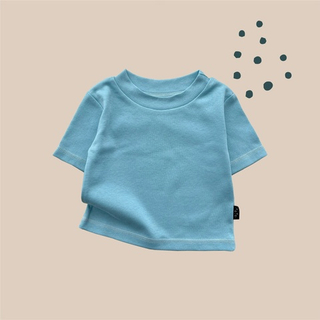 футболка голубая Lion Boy