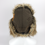 Шапка-ушанка Extreal "КЕВЛАР" (вставки Крэк, мех Волк, Мембрана), XL, Коричневый