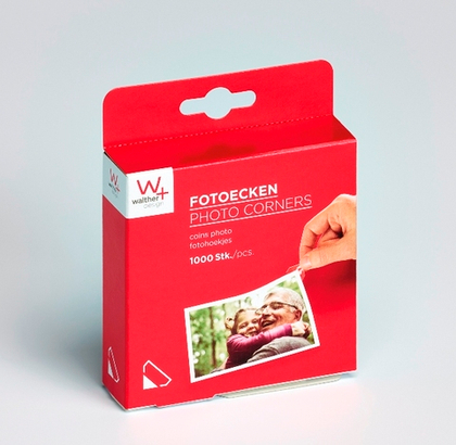 WALTHER FE015TA уголки прозрачные 1000 шт