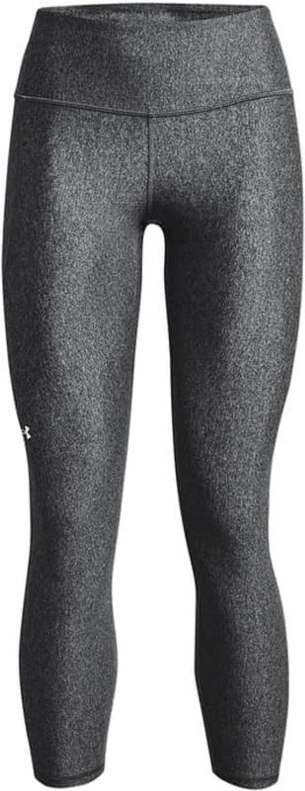 Леггинсы Under Armour Women's Heat Gear Armour NoSlip Waistband Ankle Leggings - charcoal light heather/white